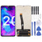 Écran LCD OEM pour Huawei Honor 20 Lite avec assemblage complet du numériseur (noir)